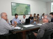 Teófilo recebe presidente da Casal para alinhamento sobre obra no sisteme de abastecimento de água