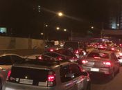 Foliões enfrentam forte congestionamento para chegar no Jaraguá Folia