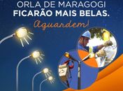 Orla de Maragogi receberá moderno projeto de iluminação