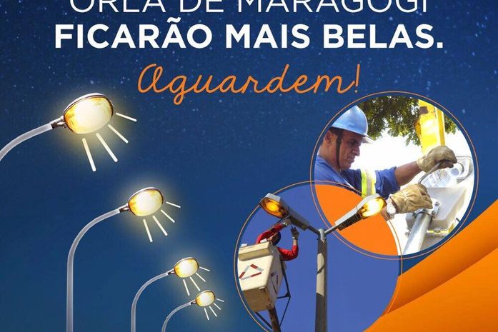 Orla de Maragogi receberá moderno projeto de iluminação