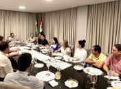 Reunião de deputados estaduais do MDB