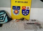 Jovens são apreendidos com maconha, crack e arma de fogo