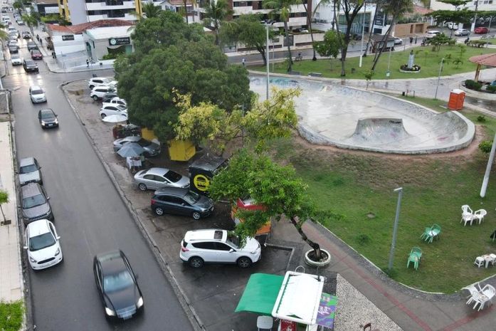 Praça do Skate na Ponta Verde.