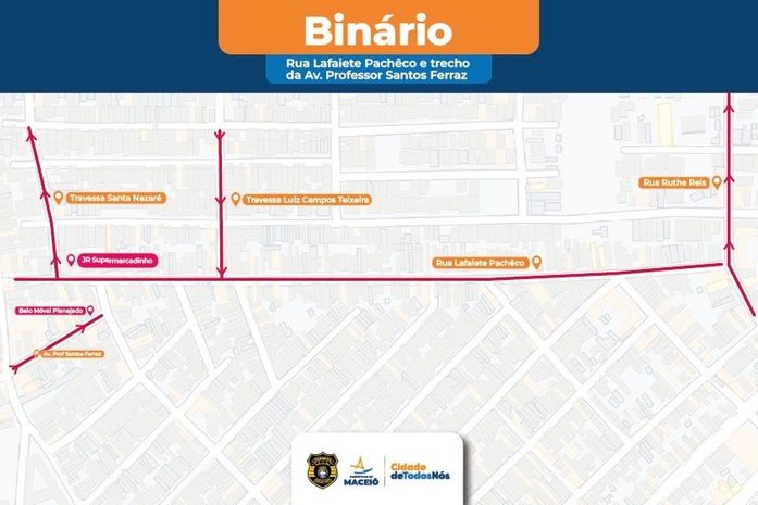 Vias do bairro Ponta da Terra passam por alterações a partir deste sábado (10)