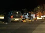 Colisão entre moto e carro deixa duas pessoas feridas em São Miguel dos Campos