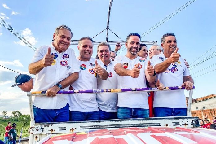 Neno e Renata Freitas recepcionam ‘Carreata do Coração’ em Branquinha