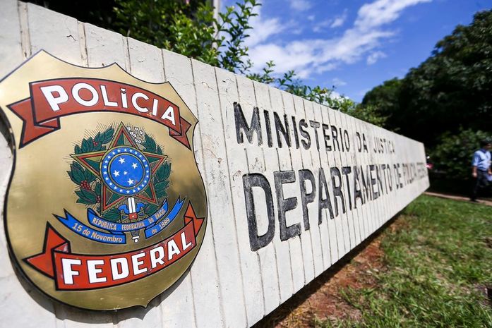 Sede da Polícia Federal, no Ministério da Justiça