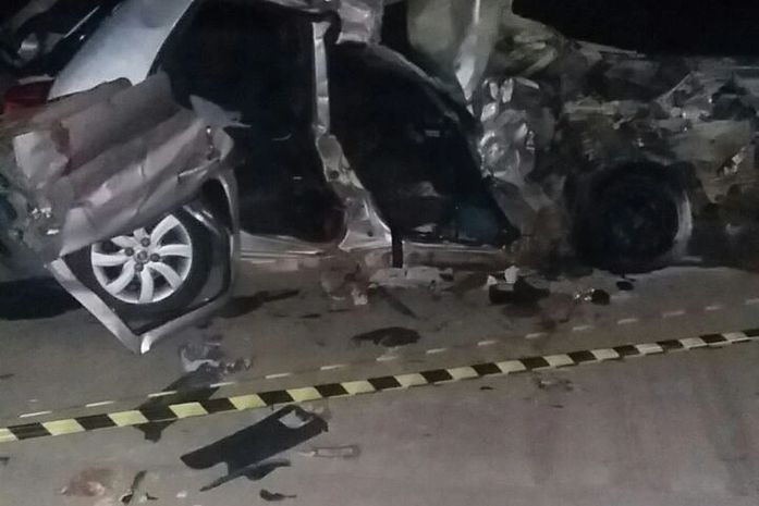 Acidente aconteceu na BR-101 em Novo Lino