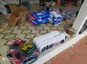 Grupo criminoso conseguiu furtar quase R$ 10 mil em mercadorias de atacado; cinco foram presos 