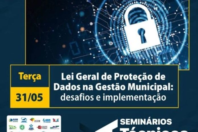 Com inscrições ainda abertas, seminário sobre Lei Geral de Proteção de Dados será nesta terça-feira, 31