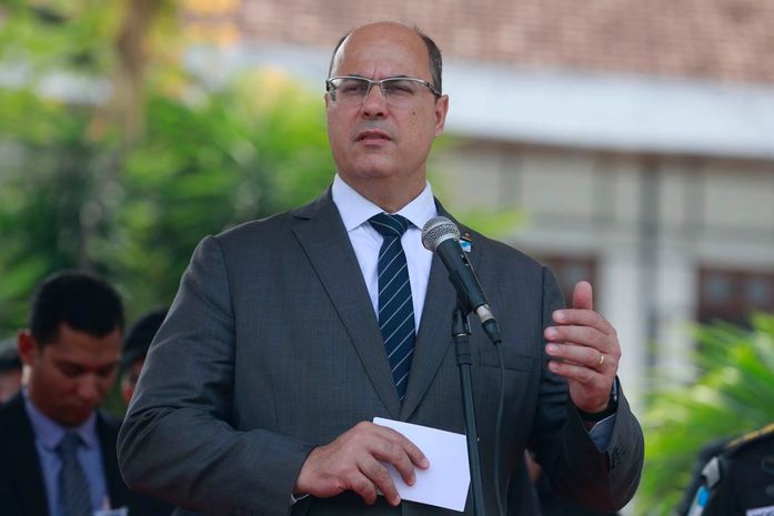 O governador do Rio de Janeiro, Wilson Witzel.