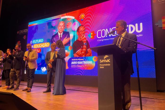 Vice presidente Jorge Dantas participa da abertura do Congredu
