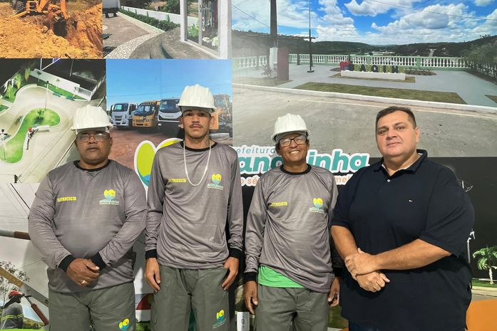 Prefeitura de Branquinha entrega novos fardamentos e equipamentos aos eletricistas