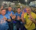 Alfredo Gaspar e André Fernandes arrastam multidão em Caucaia, no Ceará, durante o Bloquinho do 22