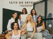 Gabriella Abuleac e amigas participam de bazar beneficente organizado por Ana Buss, em Maceió

