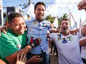 Rodrigo Cunha e Luciano Barbosa lideram mais uma carreata da vitória em Arapiraca