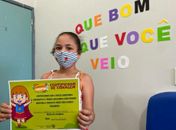 Com cine pipoca e personagens, Santana do Mundaú inicia campanha de vacinação infantil contra a Covid-19