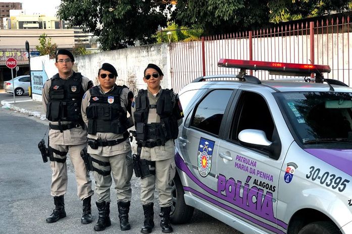 Equipe da Patrulha Maria da Penha tem um trabalho especializado em atender às medidas protetivas de mulheres vítimas de violência doméstica