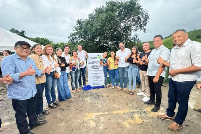 Prefeitura de Santana do Mundaú entrega mais uma ponte na Zona Rural