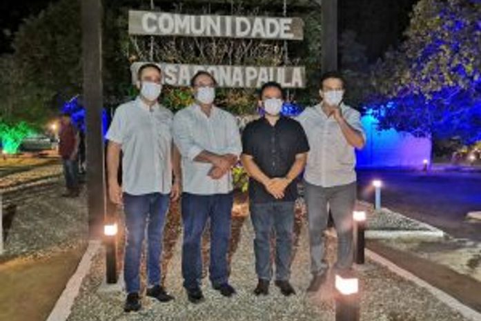 Nova Iluminação: Prefeito Luciano elogia trabalho social na comunidade terapêutica Casa Dona Paula