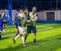 Entrosados, prefeito e vice-prefeito marcam gols em inauguração da Arena Henrique Enquelman