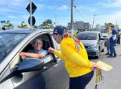 DMTT realiza pitstop educativo e aborda condutores na saída para o Carnaval