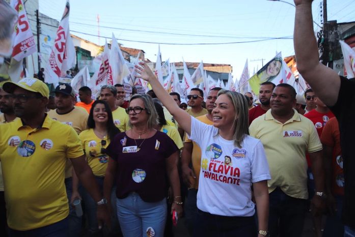 Caminhada em Porto Calvo reafirma apoio da Região Norte à Flávia Cavalcante