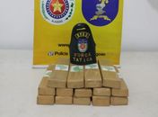 Jovem é preso e mais de 14kg de maconha são apreendidas