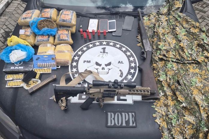 SSP e PM deflagram Operação Nexus e encontram arsenal com suspeitos de tráfico na Rota dos Milagres