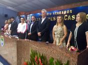 Vice-prefeito Yale prestigia homenagens a colunistas sociais arapiraquenses