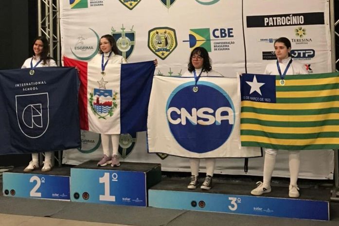 Com apoio do Governo de Alagoas, atletas do Anthares brilham na Copa Norte-Nordeste de Esgrima