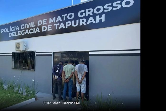 Foragidos da Justiça por homicídio em Alagoas, três irmãos são presos no Mato Grosso