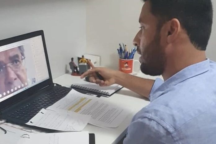 Em reunião com ministro da Economia, Rodrigo Cunha pede medidas de apoio ao Turismo