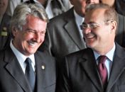 Fernando Collor e Renan Calheiros