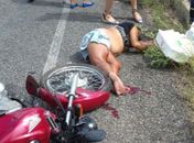Morre mulher que ficou gravemente ferida em acidente entre moto e carro em Piranhas