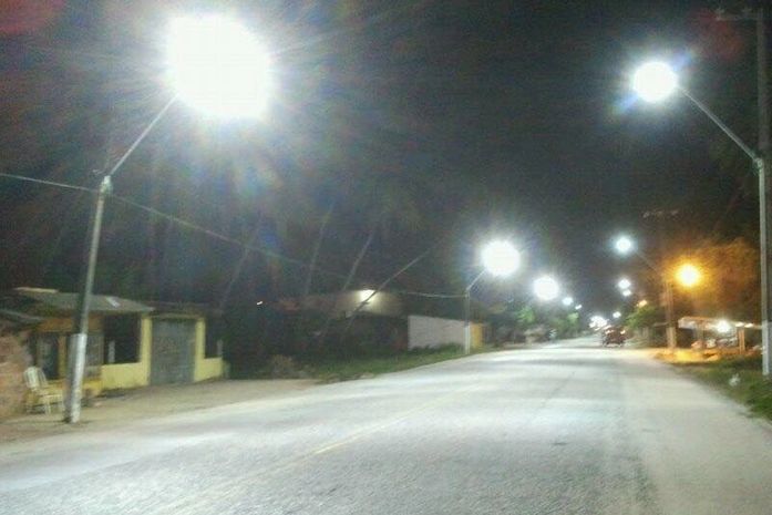 Secretaria de Infraestrutura de Maragogi está concluindo a nova iluminação da região de São Bento