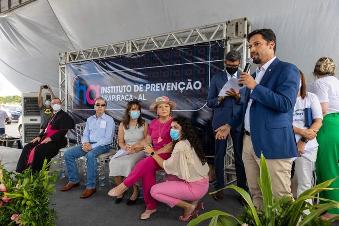 Rodrigo Cunha inaugura Hospital de Amor de Arapiraca, unidade voltada ao combate do câncer 100% pelo SUS