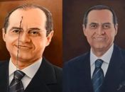 Senado refaz quadros danificados no 8/1, e o de Renan Calheiros ganha mais cabelo 