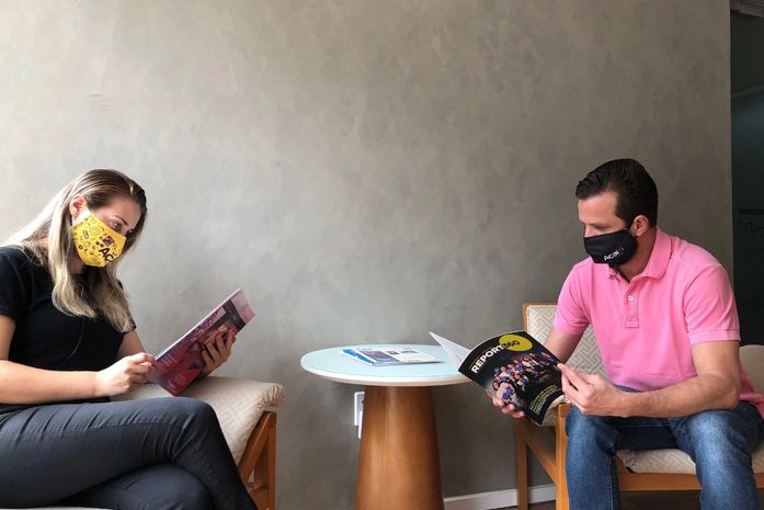 Açaí Concept lança campanha com máscaras personalizadas