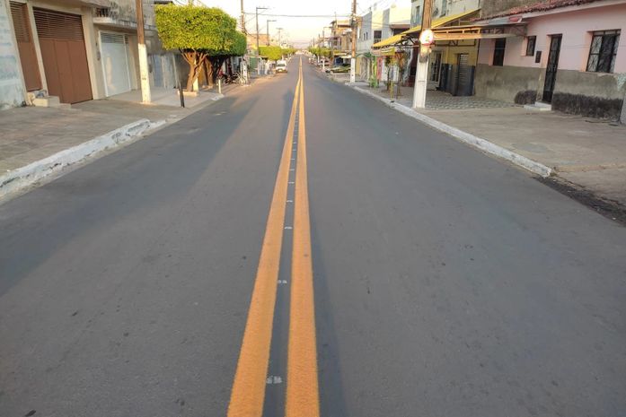 SMTT de São Miguel dos Campos reforça sinalização do município