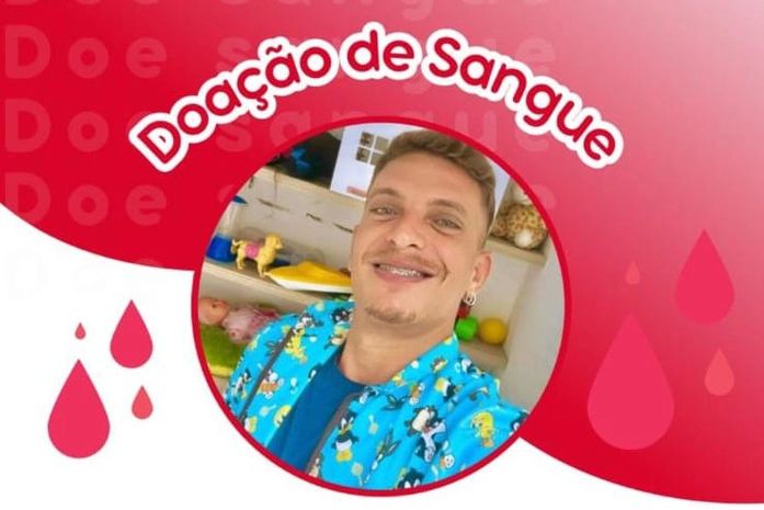 Família e amigos mobilizam campanha de doação de sangue para jovem que passará por cirurgia cardíaca