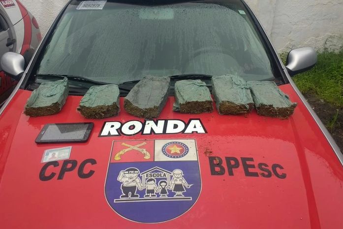 Polícia Militar apreende cinco quilos de skank , droga conhecida como “super maconha”