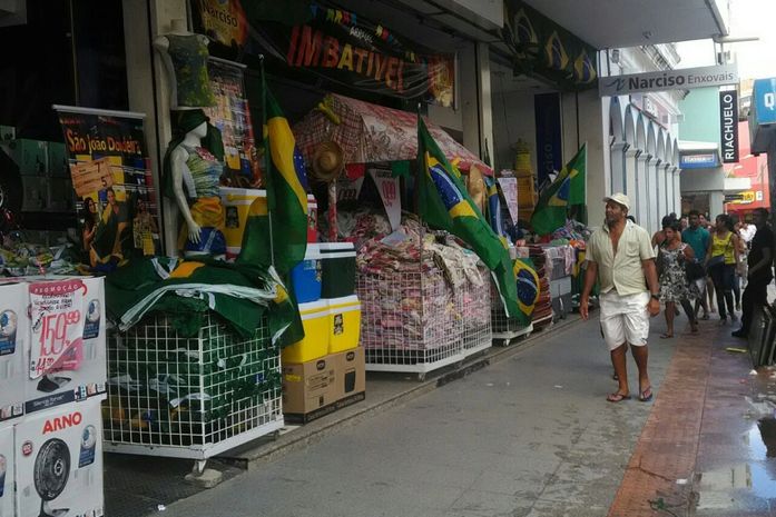 Comércio preparado pra copa