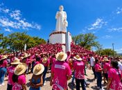Mais de 2 mil romeiros de Pilar chegam a Juazeiro do Norte em jornada de fé e devoção
