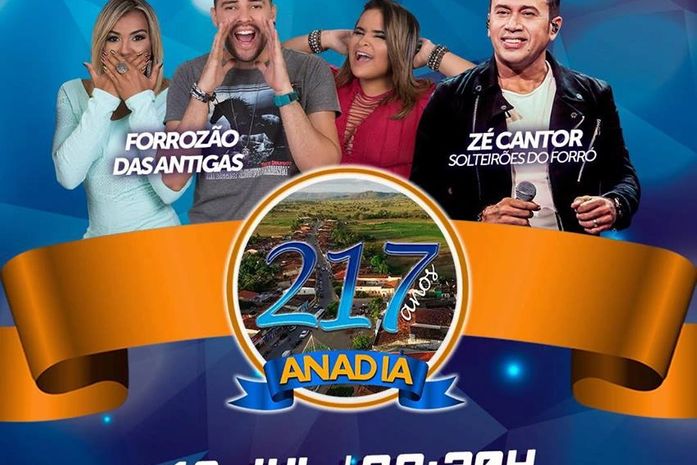 Prefeitura de Anadia realiza programação especial em comemoração aos 217 anos de aniversário