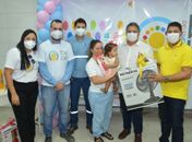 Semana do Bebê de São Miguel dos Campos é encerrada em Unidade Básica de Saúde