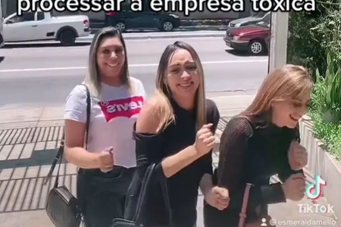Mulher dança no TikTok para comemorar processo trabalhista e acaba perdendo indenização