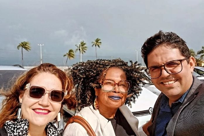 Alexandra Beurlen e Isaac Souto são importantes aliad@s, na luta antirracista, nas Alagoas dos Palmares