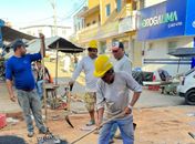 Prefeitura de Palmeira entra na fase final de obras na Rua Antônio Matias