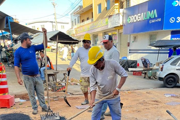 Prefeitura de Palmeira entra na fase final de obras na Rua Antônio Matias